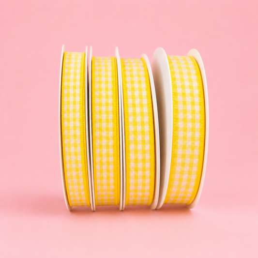 CINTA 1 CM X 45 METROS CUADROS AMARILLO - 642594