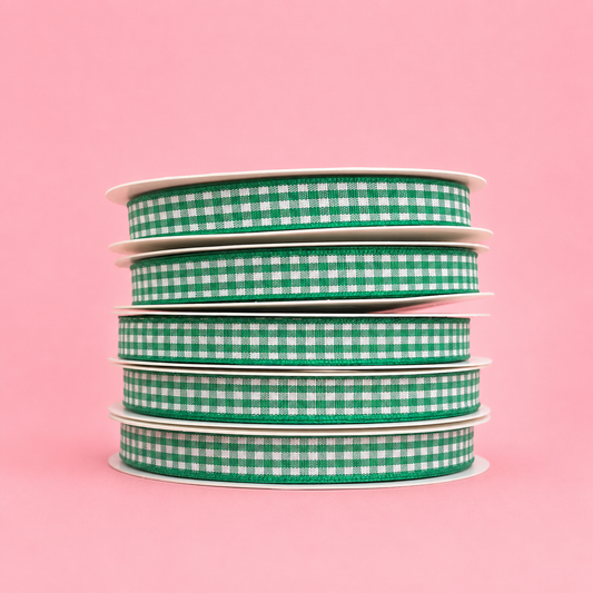 CINTA 1 CM X 45 METROS CUADROS VERDE OSCURO - 642595