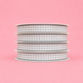 CINTA 1CM X 45 METROS CUADROS GRIS - 642599