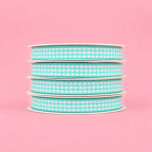 CINTA 1CM X 45 METROS CUADROS TIFFANY