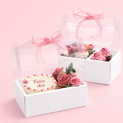 Caja 26.5x18x30cm Blanco - TRI1