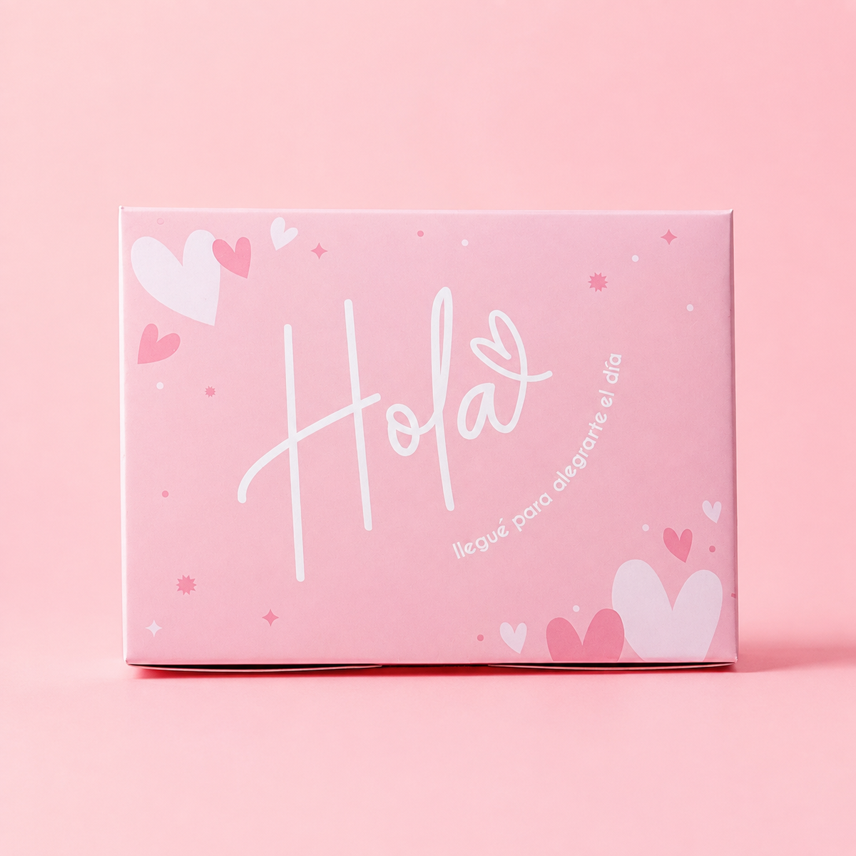 Caja 23x17x7cm - ¡Hola! - Coral