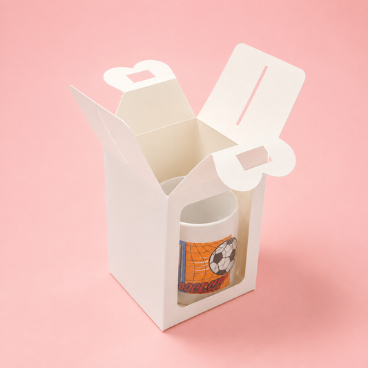 Caja 10x10x14cm CON VISOR - 640823