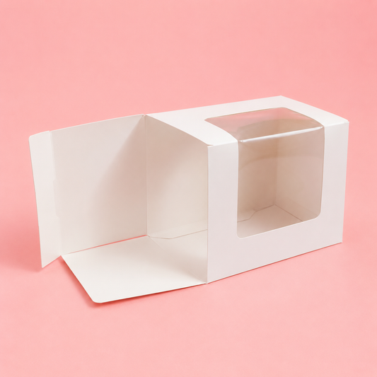 CAJA 13x8.5x12cm P/ 1 CUPCAKE - 642110