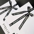 Cinta raso 1.5cm con logo x 10 metros