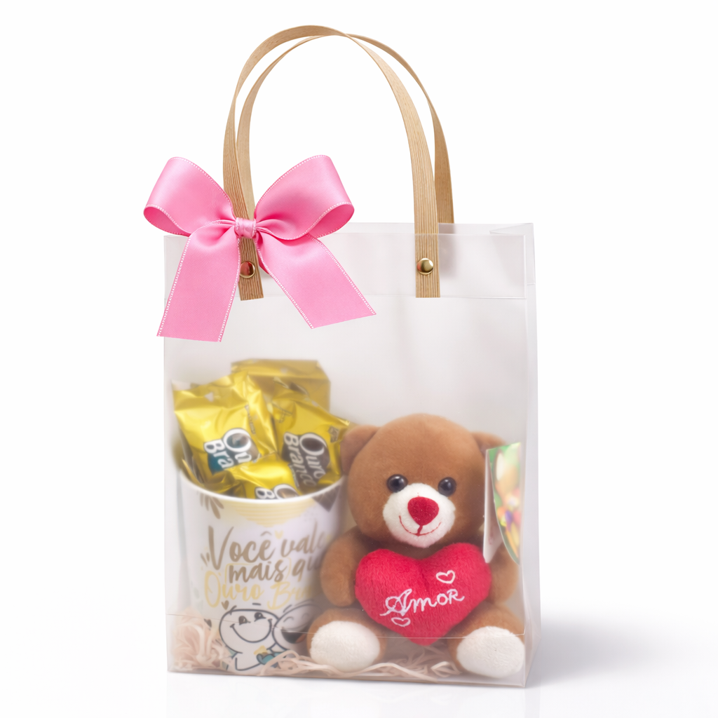 Bolsa Kraft PP Bag 20x8x25cm