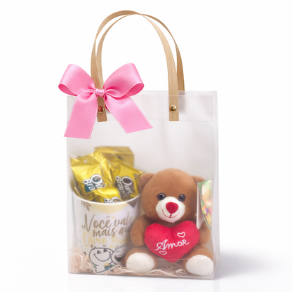 Bolsa Kraft PP Bag 20x8x25cm