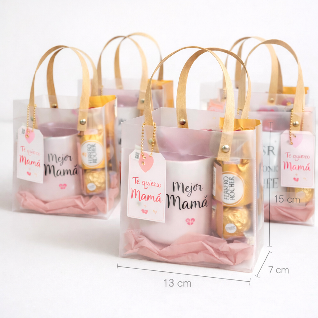 Bolsa Kraft PP Bag 13x7x15cm