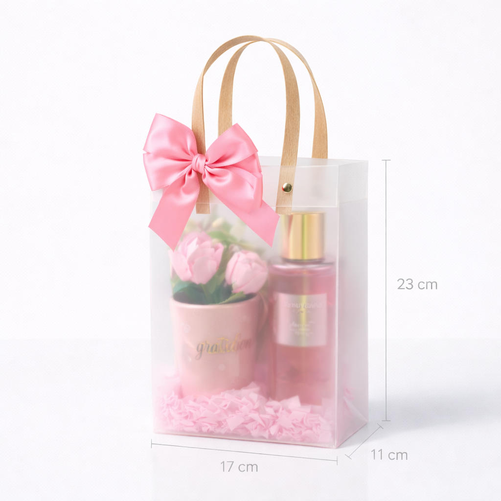 Bolsa Kraft PP Bag 17x11x23cm