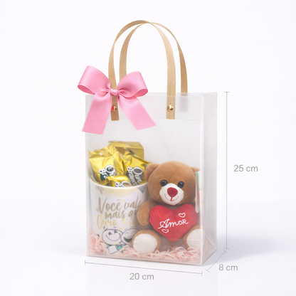 Bolsa Kraft PP Bag 20x8x25cm