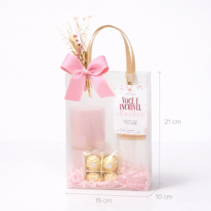 Bolsa Kraft PP Bag 15x10x21cm