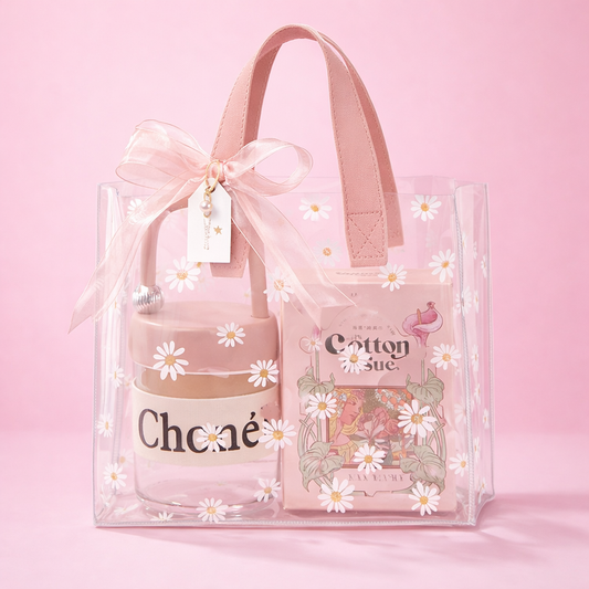 Bolsa PVC Margarita Rosa 25x14x23cm - COD 642374