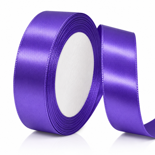 CINTA RASO 2.5CM X 20 METROS MORADO- 643269