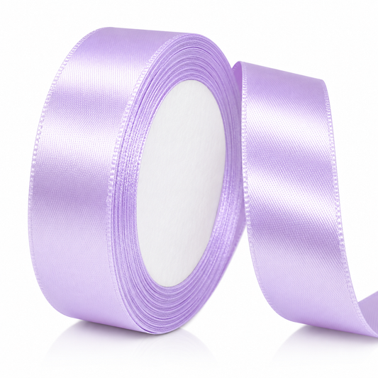 CINTA RASO 2.5CM X 20 METROS LILA CLARO85 - 643294