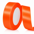 CINTA RASO 1.5CM X 20 METROS naranja neo
