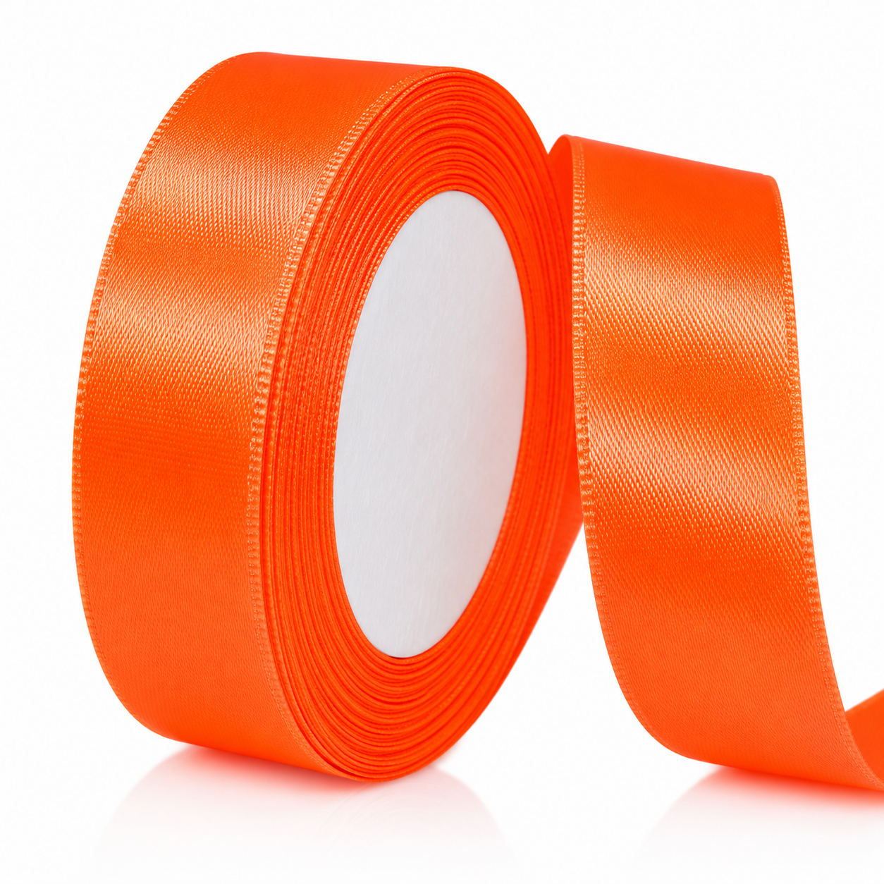 CINTA RASO 2.5CM X 20 METROS-NARANJA - 643278