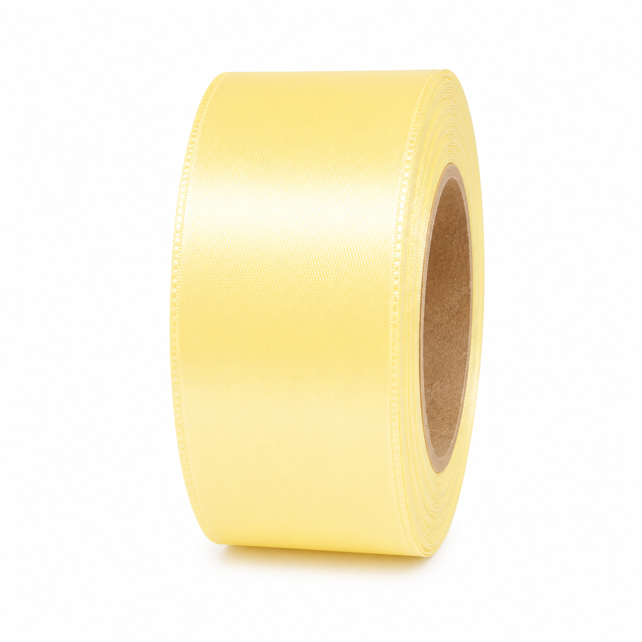 CINTA RASO 4CM X 20 METROS AMARILLO CLARO - 643399
