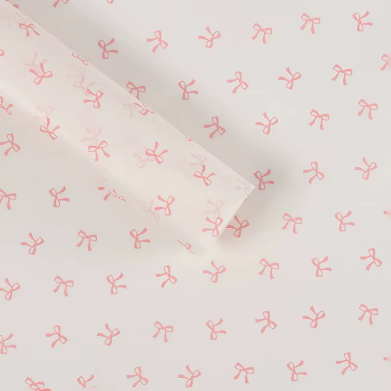 PAPEL COREANO COQUETTE ROSA 57X57CM (PAQ X 20 UND) - PC15.1