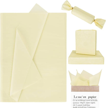 Papel Seda Verde Beige 70x50cm (contiene x 20 und.) - MF3304