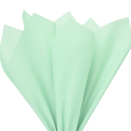 Papel Seda Verde Tiffany 70x50cm (contiene x 20 und.) - MF4108