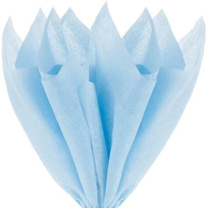 Papel Seda Verde Celeste 70x50cm (contiene x 20 und.) - MF6102