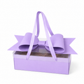 CAJA MOÑO LILA 35X21X16.5CM - 642817