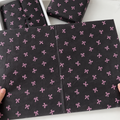 PAPEL SEDA COQUETTE NEGRO/ROSA 70X47CM (PAQ X 20 UND) - PC15.5.1