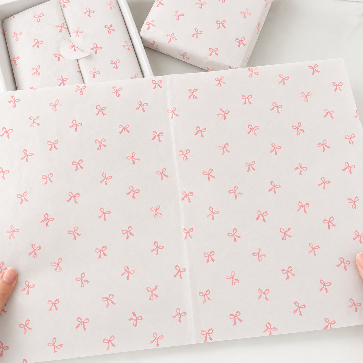 PAPEL SEDA COQUETTE ROSA 70X47CM (PAQ X 20 UND) - PC15.1