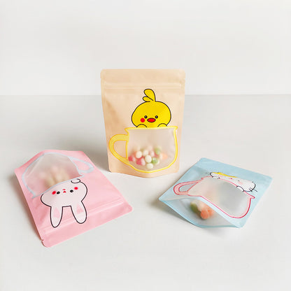 BOLSA DOYPACK POLLITO 13X18+6CM (CONT. 10 UND.) - DP.K4