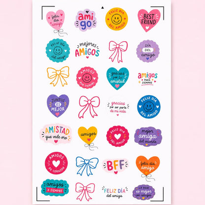 Sticker Amistad - 28 UND