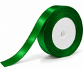 CINTA RASO 1CM X 20 METROS - VERDE ESMERALDA