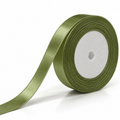 CINTA RASO 1CM X 20 METROS - VERDE OLIVA