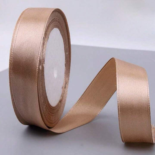 Cinta raso 25mm x 20 metros - Cobre - BR180