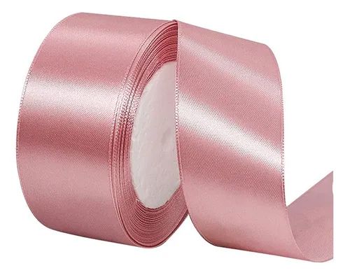 Cinta raso 38mm x 20 metros - Rosa vieja P84