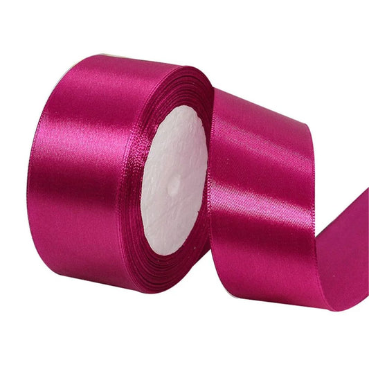 Cinta raso 38mm x 20 metros - Fucsia oscuro FU72