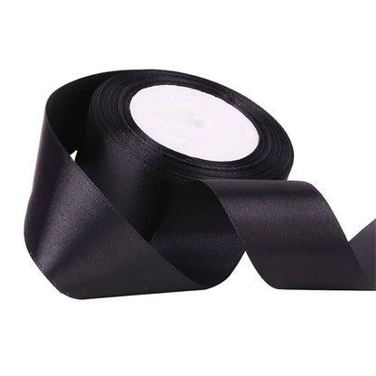 Cinta raso 38mm x 20 metros - Negro BK39