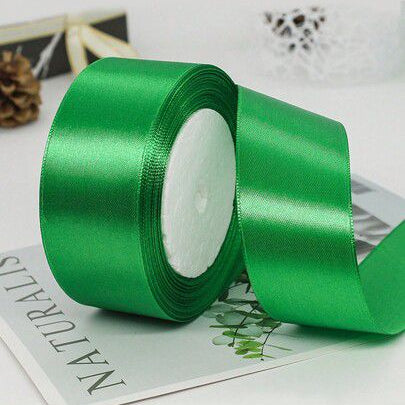 Cinta raso 38mm x 20 metros - Verde GR19