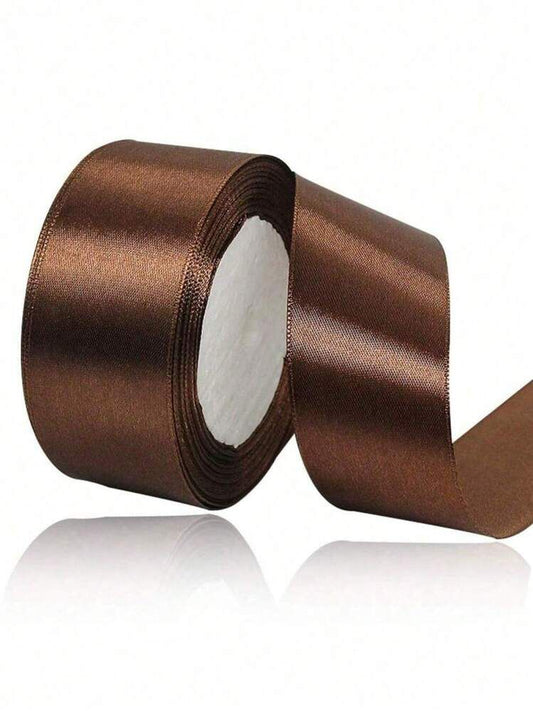 Cinta raso 38mm x 20 metros - Marrón BR32