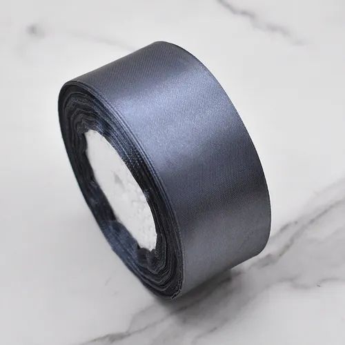 Cinta raso 38mm x 20 metros - Gris oscuro GRAY03