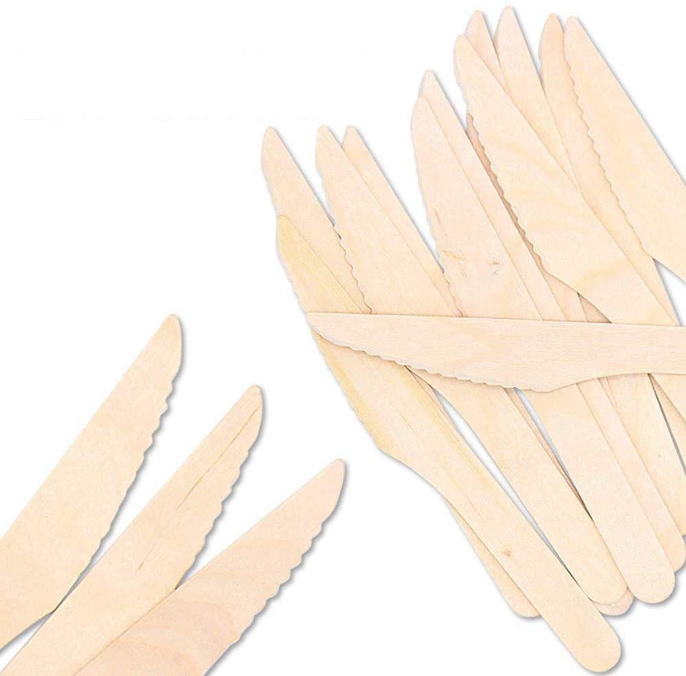 Cuchillos de Madera 16cm - contiene 100 unidades
