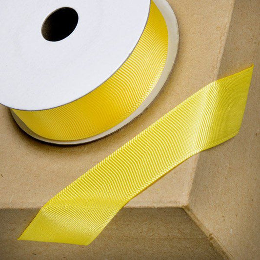 Cinta gross 25mm x 20 metros - Amarillo Y101