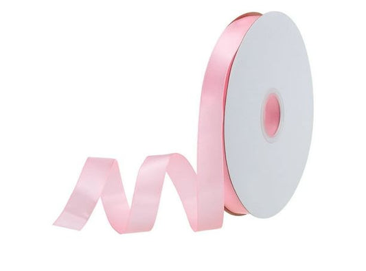 Cinta raso 15mm x 20 metros - Rosa bebé P169