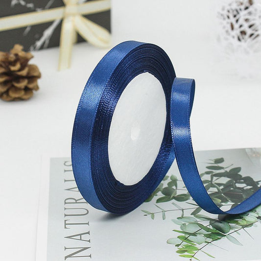 Cinta raso 10mm x 20 metros - Azul B38