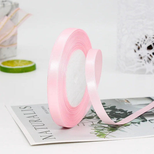 Cinta raso 10mm x 20 metros - Rosa P169