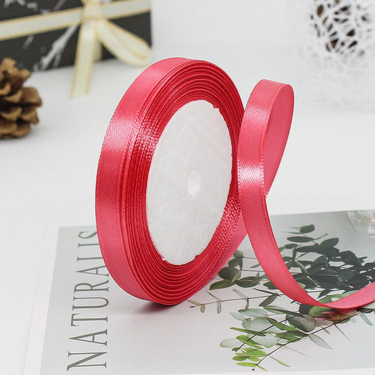 Cinta raso 10mm x 20 metros - Fucsia FU65