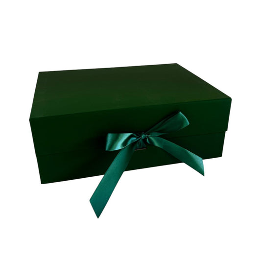 Caja Premium 33x25x12cm Verde Musgo Despegable - COD 639346