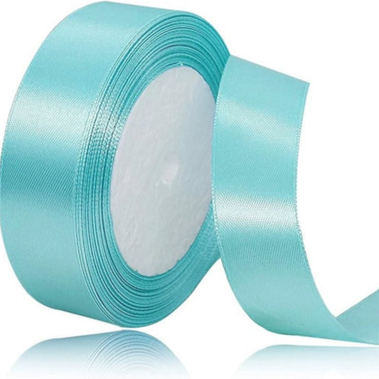 CINTA RASO 2.5CMX20METROS - CELESTE CLARO COD-011