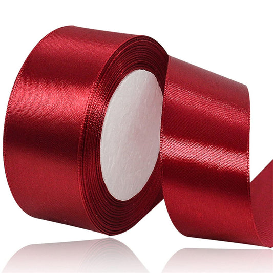 CINTA RASO 4CM X 20 METROS  BORDO-COD-33