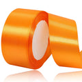 CINTA RASO 4CM X 20 METROS NARANJA