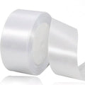 CINTA RASO 4CM X 20 METROS BLANCO